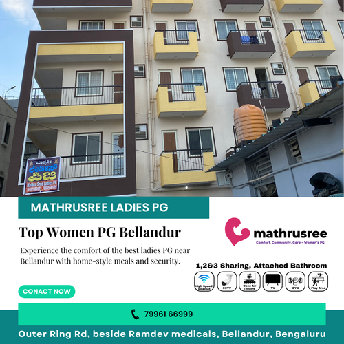 Looking for the best ladies PG near Bellandur? Mathru Shree PG.png