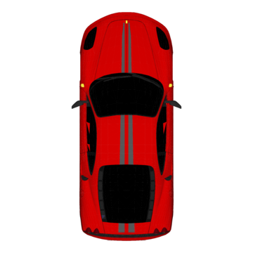 pngtree red sports car top view png image 6564079.png