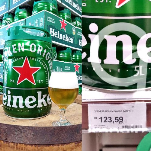 Heineken Cerveja Lager Barril Heineken 5 Litros.jpg