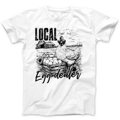 Photograph of four blank t-shirts greys beige and army green. Clipping path included. Ready for your.jpg