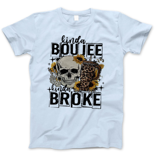 Photograph of four blank t-shirts greys beige and army green. Clipping path included. Ready for your.jpg