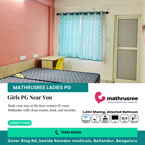 Are you looking for a peaceful ladies PG near Bellandur that is safe.