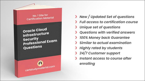 Oracle Cloud Infrastructure 2025 Security Professional {1Z0 1104 25}.jpg