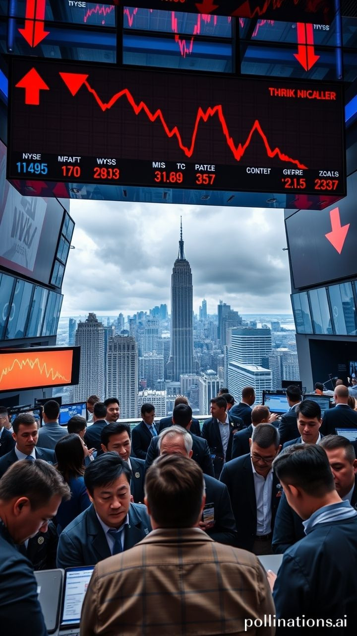 

US Stocks Fall Again Global Rally Fizzles as Trade Worries Persist