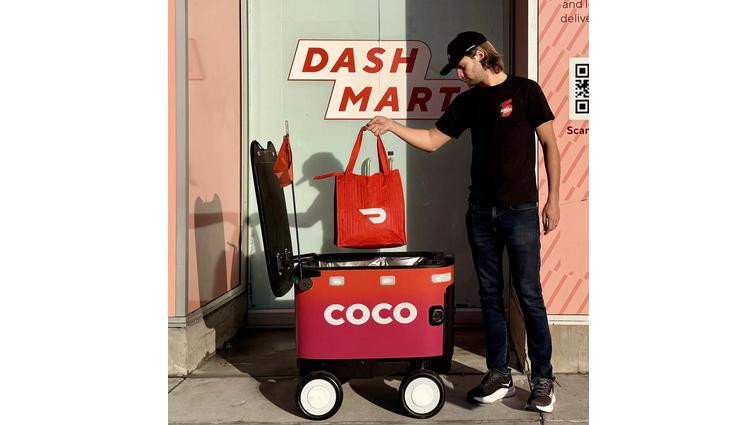 DoorDash is expanding into sidewalk robot delivery in the US