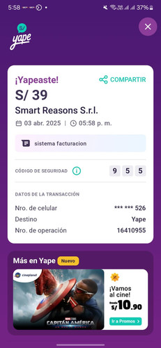 20613738810 CLOWN AREQUIPA LA ESCUELA EMPRESA INDIVIDUAL DE RESPONSABILIDAD LIMITADA SUC1.jpg