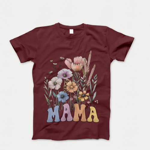 Photograph of four blank t-shirts greys beige and army green. Clipping path included. Ready for your.jpg