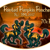 painted pumpkin pooches