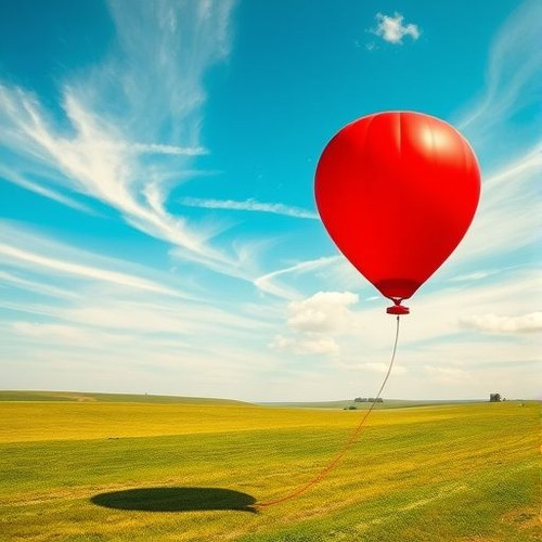 www.naked-ai.art - Red balloon flying in the sky.jpg