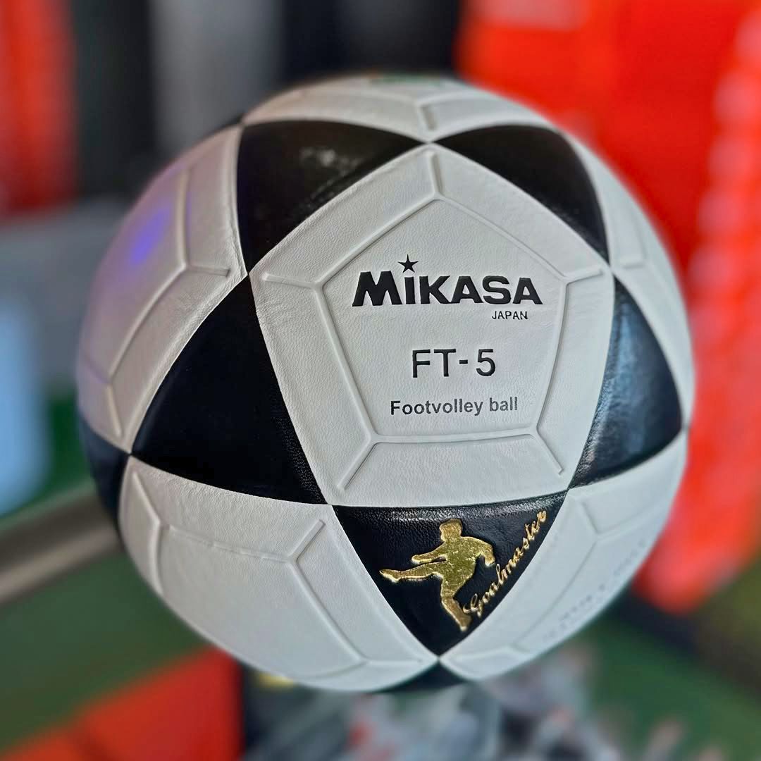 Bola De Futevôlei Mikasa Ft-5 Oficial Clássica Padrão Fifa