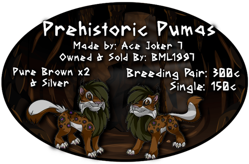 prehistoric pumas