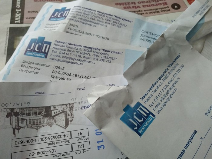 768 Kragujevčana dobilo račune za grejanje sa „tehničkom greškom“