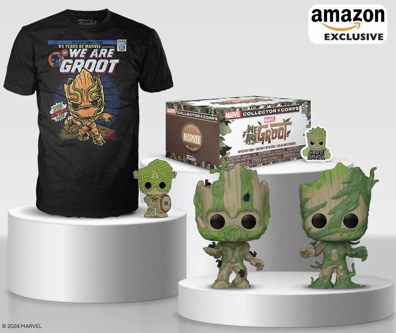 Funko Caixa de assinatura Marvel Collector Corp: We are Groot – G