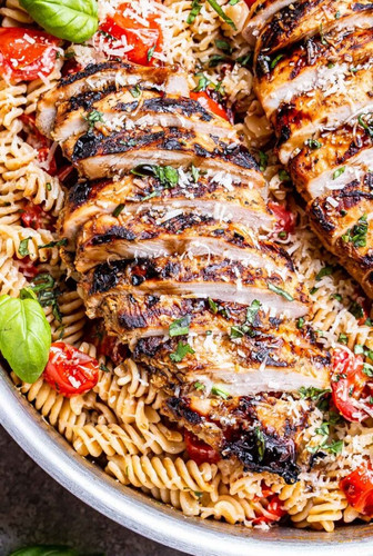 balsamic grilled chicken tomato basil pasta photos 680x1012.jpg