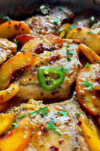 Chicken Thighs with Peaches and Jalapenos 22.jpg