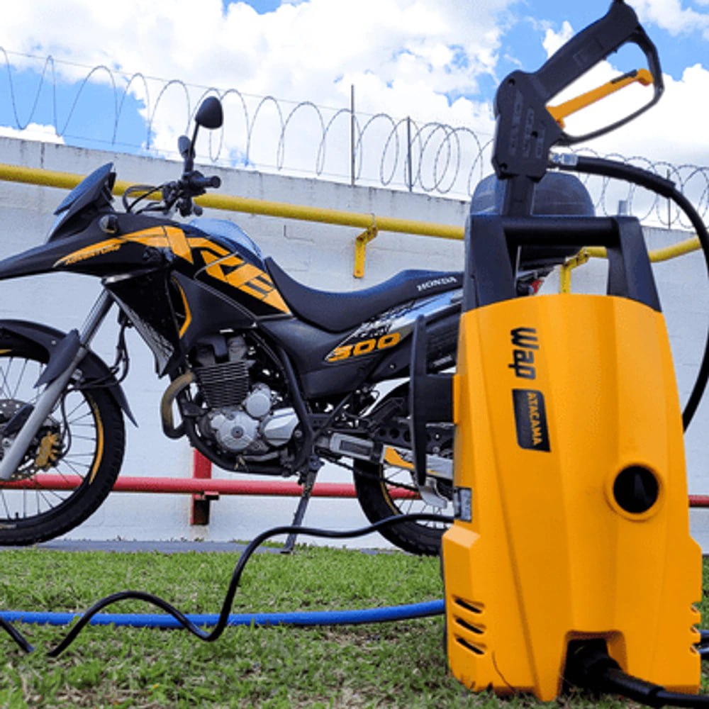 WAP Lavadora de Alta Pressão ATACAMA SMART 2200, 330L/h, com Jato em Leque e Concentrado, 1500psi 1400W 220V WAP Lavadora de Alta Pressão ATACAMA SMART 2200, 330L/h, com Jato em Leque e Concentrado, 1500psi 1400W 220V