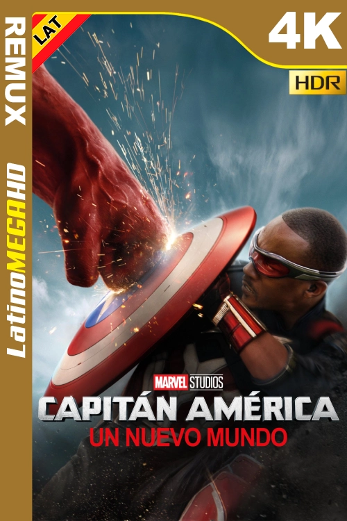 Capitán América: Un nuevo mundo (2025) Latino UltraHD HEVC DV+HDR10+ BDREMUX 2160P