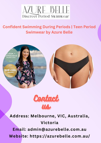Confident Swimming During Periods  Teen Period Swimwear by Azure Belle.jpg