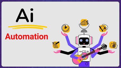 English Improving Your Writing Skills with AI Tools Interactive Presentation in Purple and Yellow An