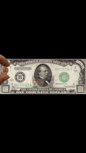 Bitcoin (BTC) Bitcoins Weigh More Than Fiat Currency.gif