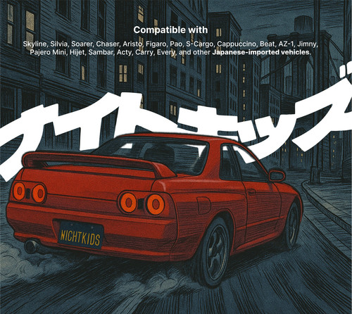 NightKidz JDM to USDM License Plate Adapter 1PCS 5.jpg