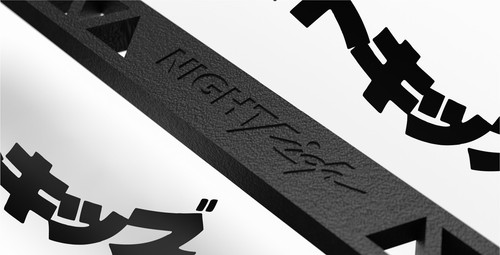 NightKidz JDM to USDM License Plate Adapter 1PCS 1.jpg