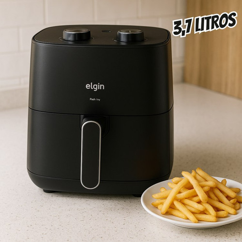 Fritadeira De Ar Petit Fry Elétrica 3.7l Preta Elgin Cor Preto.jpg