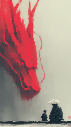 shaaapt a samurai is sitting on the ground behind an angry red a224d41b f3cb 42fa ad98 af1022b0300c.png