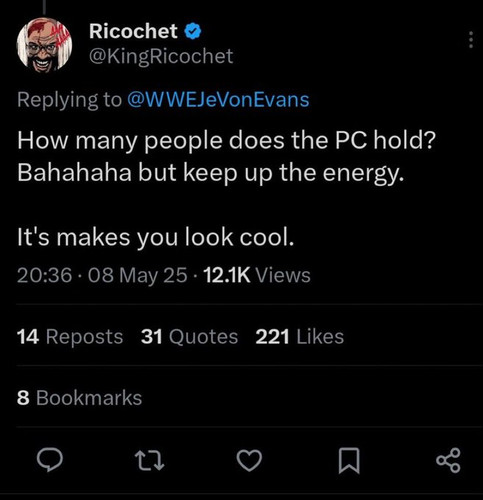 Je'Von Evans & Ricochet 2