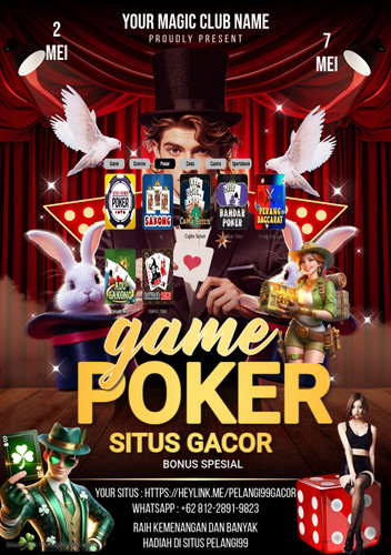 Maximalist Magic Show Flyer Or Poster Template Made with PosterMyWall.jpg