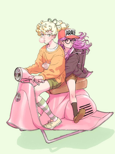  norimaki arale and kimidori akane dr slump drawn by nucca dzuke sample 0f09f05b46aae6bbd4bea741cfe2.jpg