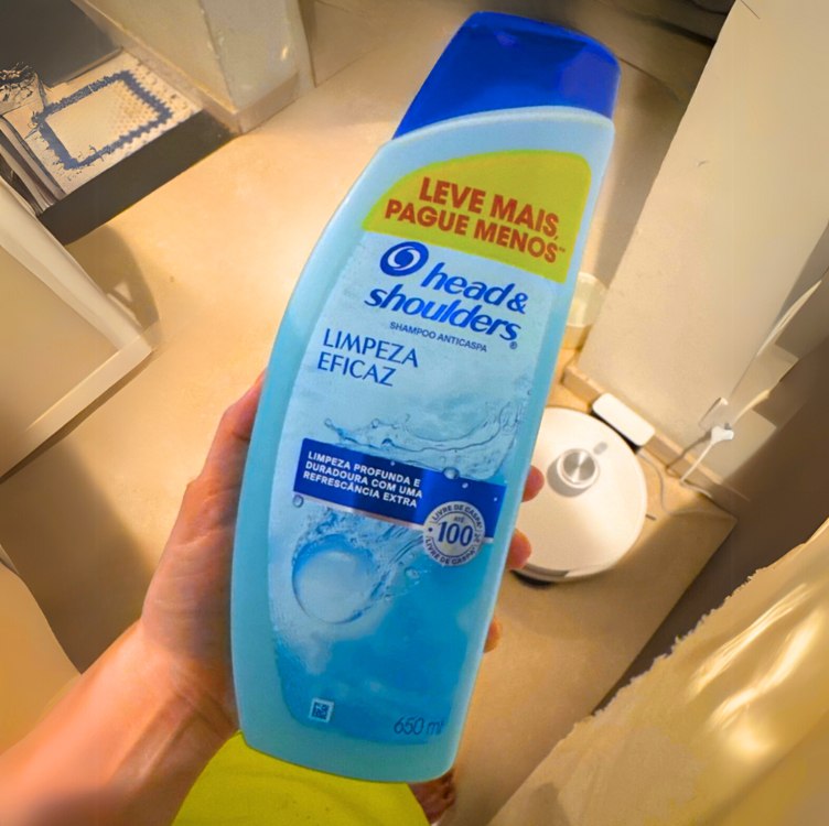 Shampoo Anticaspa Head & Shoulders Limpeza Eficaz 650 ml