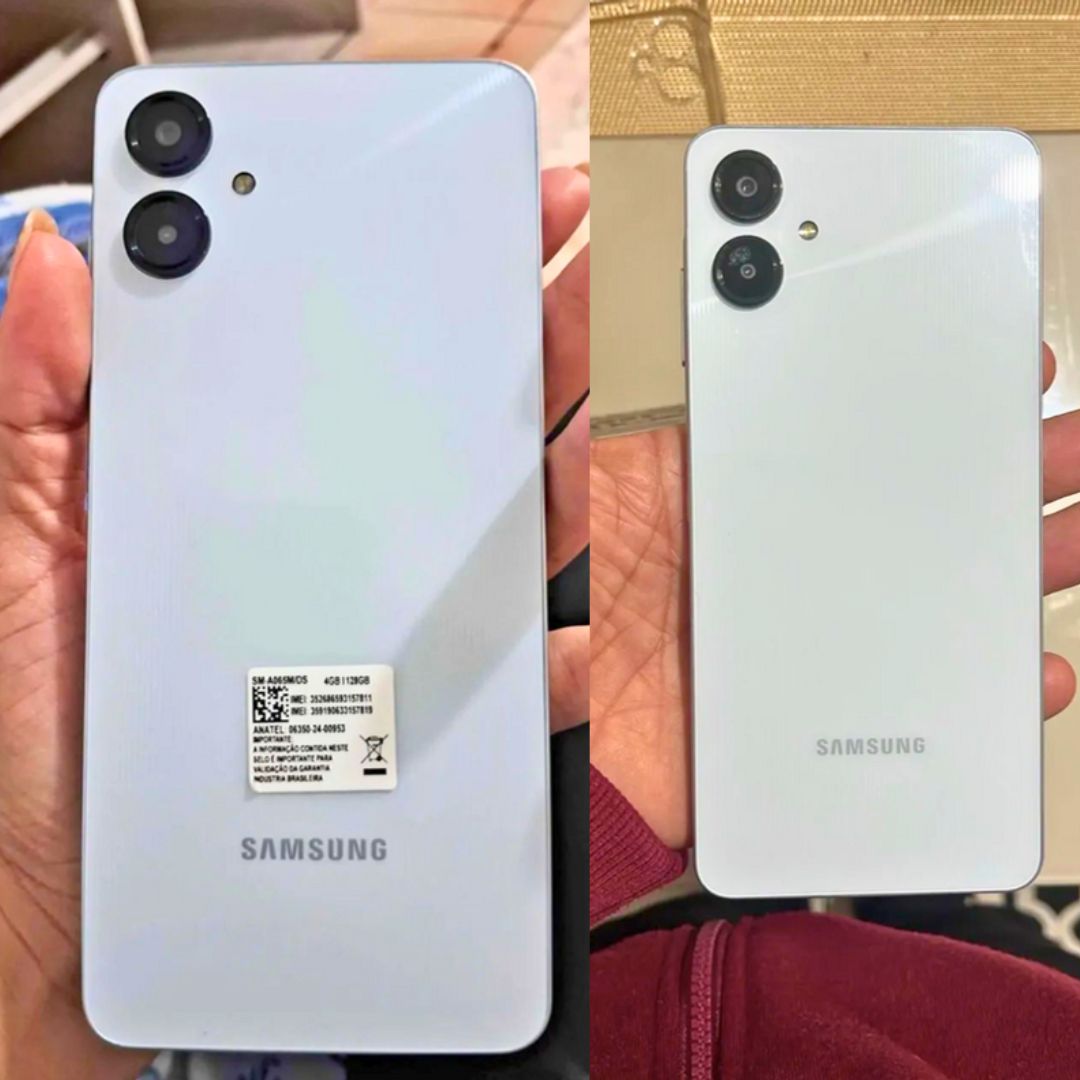 Smartphone Samsung Galaxy A06 128GB 4GB RAM 6,7″ Branco