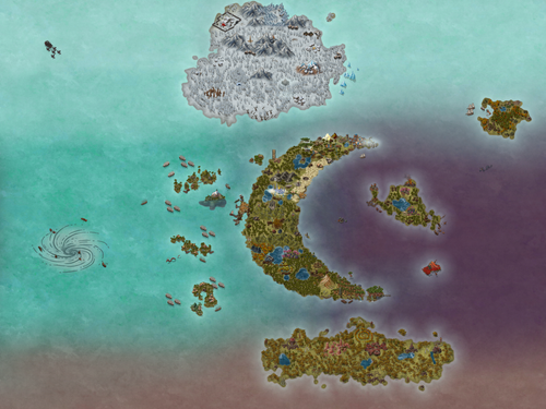 Yesod World Map 4K