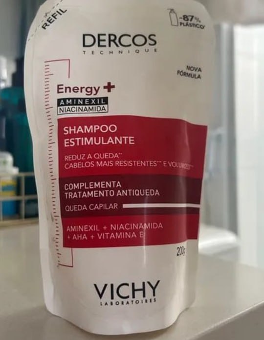 Vichy Dercos Refil Shampoo Energy+ 200G