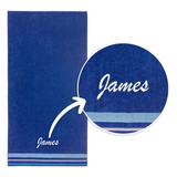 1514 ROY Personalized Velour Solid Colors Towels 04