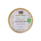 african pride moisture miracle aloe &amp; coconut water maximum hold edge styling wax 6 oz 170 g