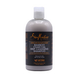 sheamoisture african black soap bamboo charcoal deep cleansing shampoo 13 oz 384 ml