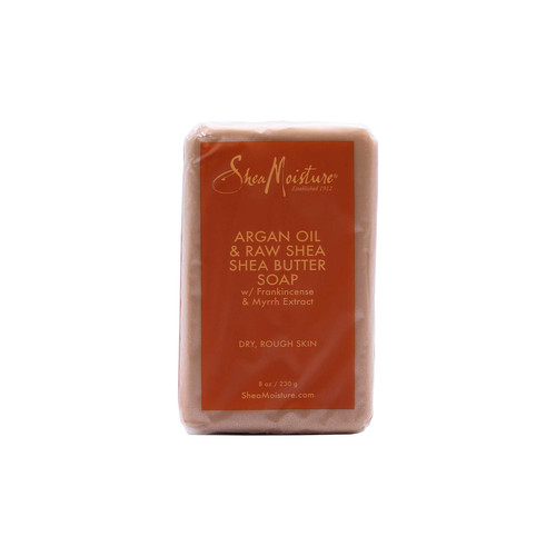 sheamoisture argan oil & raw shea butter soap bar 8 oz 230 g