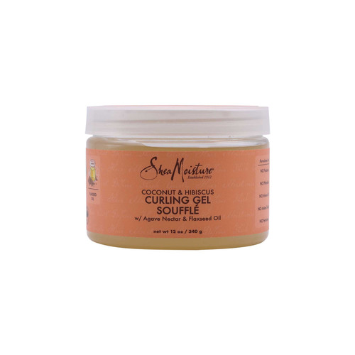 sheamoisture coconut & hibiscus curling gel souffle 12 oz 340 g