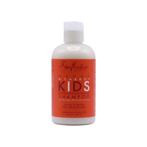 sheamoisture mango & carrot kids extra nourishing shampoo 8 oz 237 ml