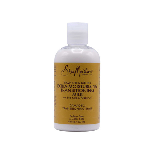 sheamoisture raw shea butter extra moisturizing transitioning milk 8 oz 237 ml
