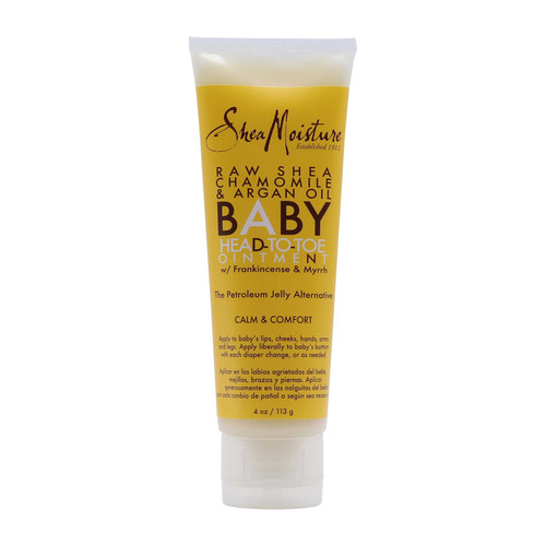 sheamoisture raw shea chamomile & argan oil baby head to toe ointment 4 oz 118 ml