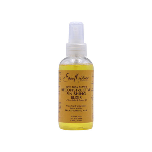 sheamoisture raw shea butter reconstructive finishing elixer 4 oz 118 ml