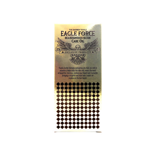 eagle force beard & moustache care oil 1.7 oz 50 ml