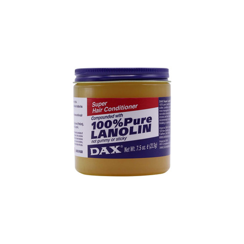 dax 100� pure lanolin super hair conditioner 7.5 oz 213 g