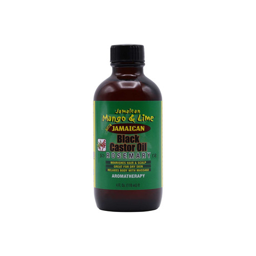 jamaican mango & lime black castor oil rosemary 4 oz 118 ml