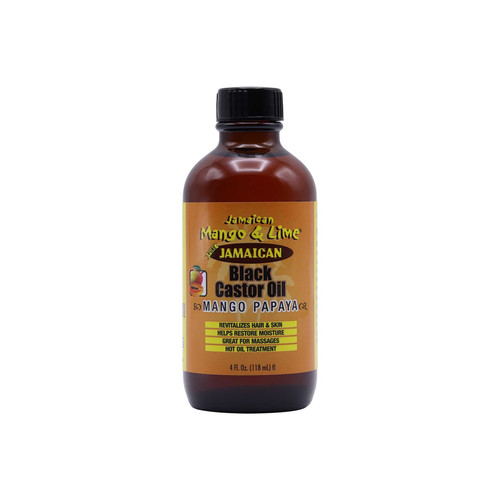 jamaican mango & lime black castor oil mango papaya 4 oz 118 ml