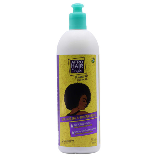 novex afrohair style curl activator leave in 16.9 oz 500 ml