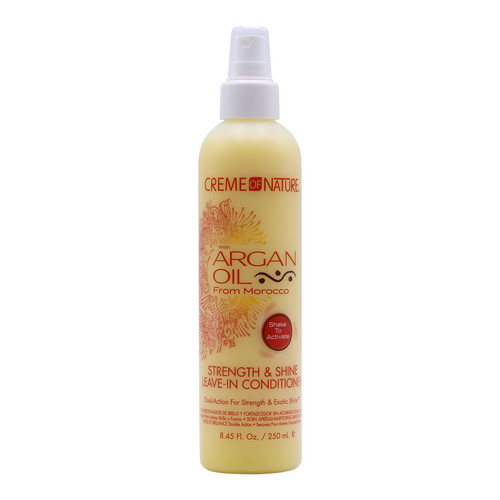creme of nature argan oil strength & shine leave in conditioner 8.45 oz 250 ml